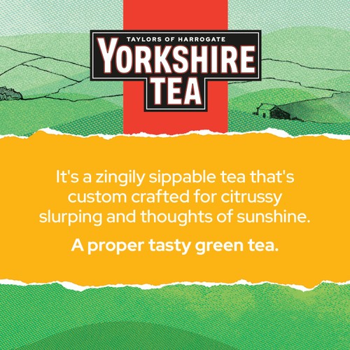 Yorkshire Tea Green Tea With Lemon 20 Tea Bags