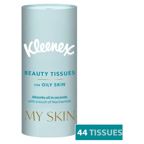 Kleenex MYSKIN Beauty Tissues for Oily Skin