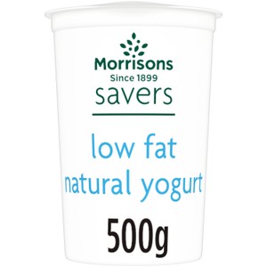Creamfields Low Fat Natural Yogurt 500G