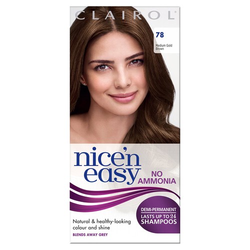 Nice N Easy No Ammonia Medium Golden Brown 78