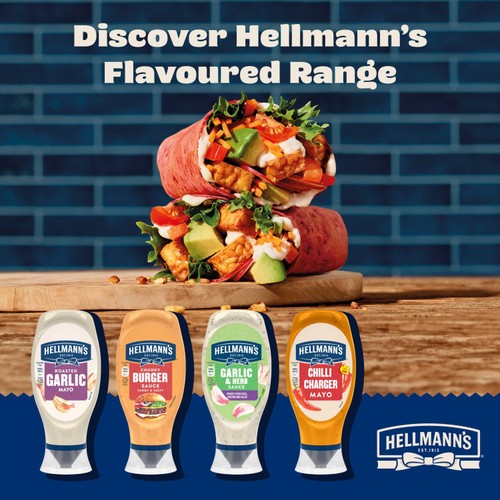 Hellmann'S Chunky Burger Sauce 430ml