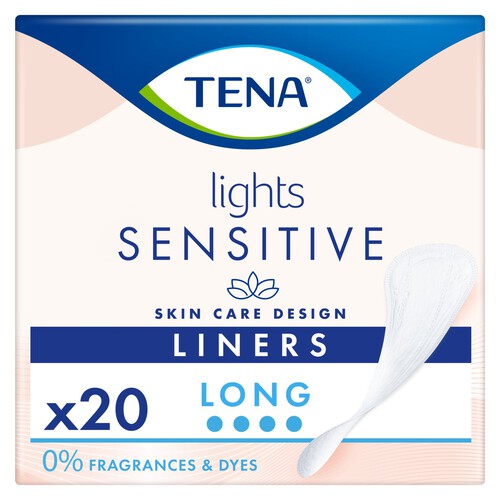 lights by TENA Long Incontinence Liners