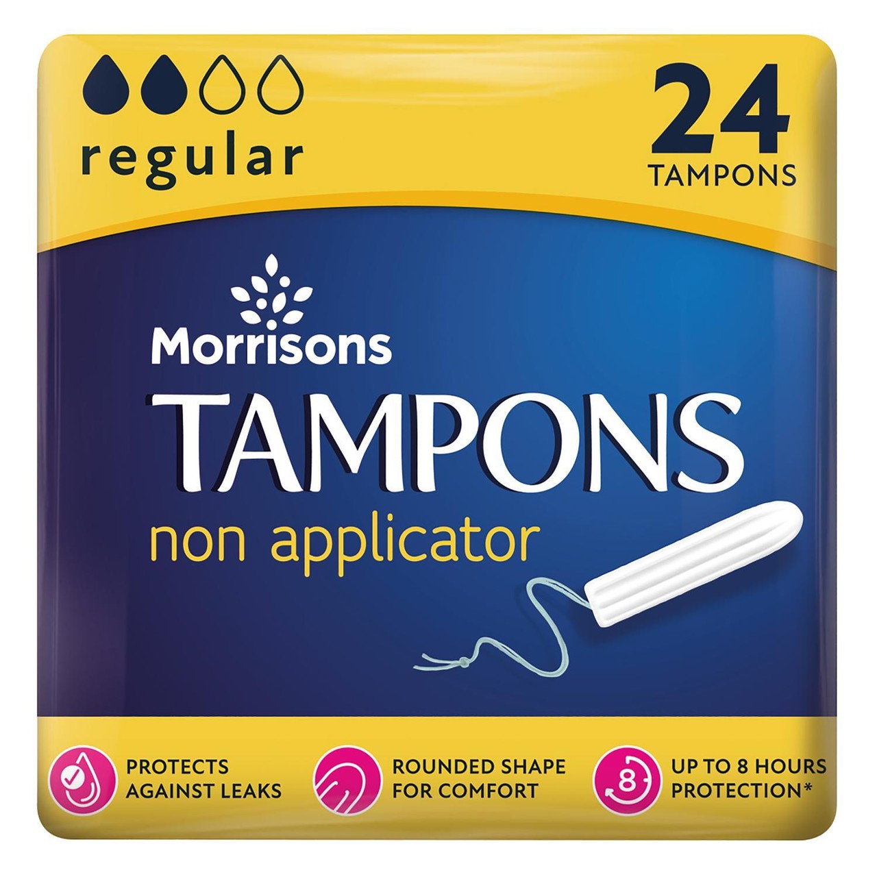 Morrisons Tampons Non-Applicator Regular