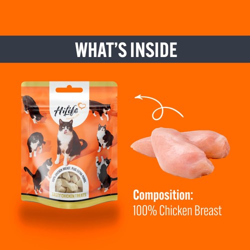 HiLife Chicken Breast Cat Treats