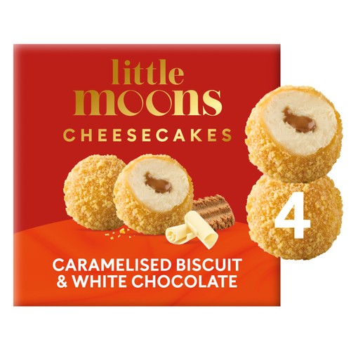 Little Moons Caramelised Biscuit & White Chocolate Cheesecakes Mochi