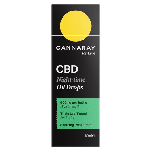 Cannaray Cbd Night Time Oil Drops