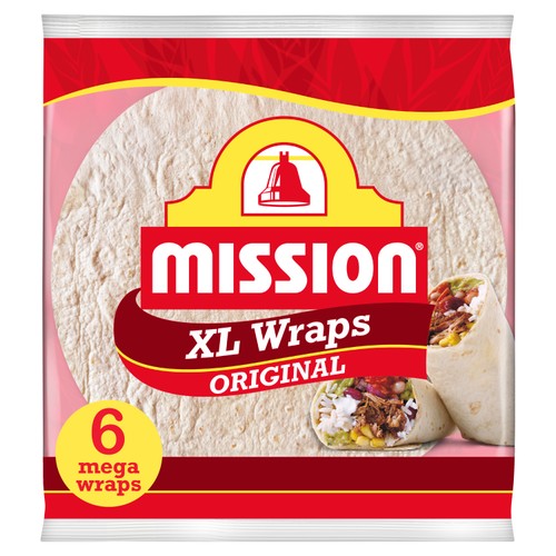 Mission Original XL Tortilla Wraps