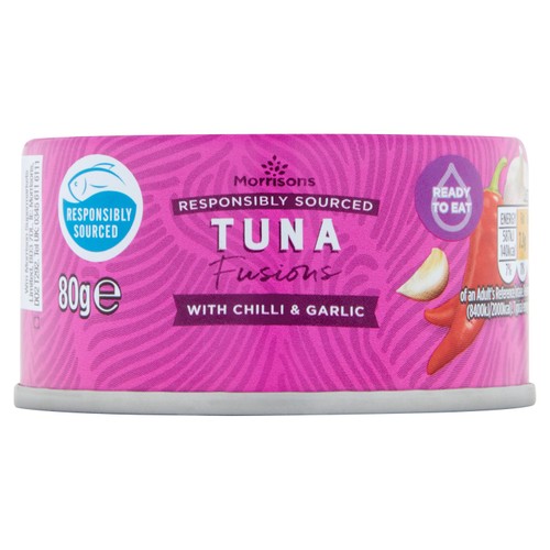 Morrisons Tuna In Chilli & Garlic (80g)