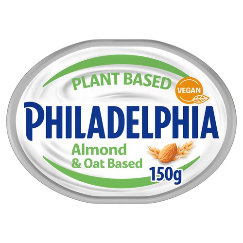 Philadelphia Vegan Almond & Oat Soft Cream Cheese Alternative 