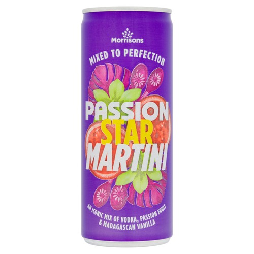 Morrisons passion star martini