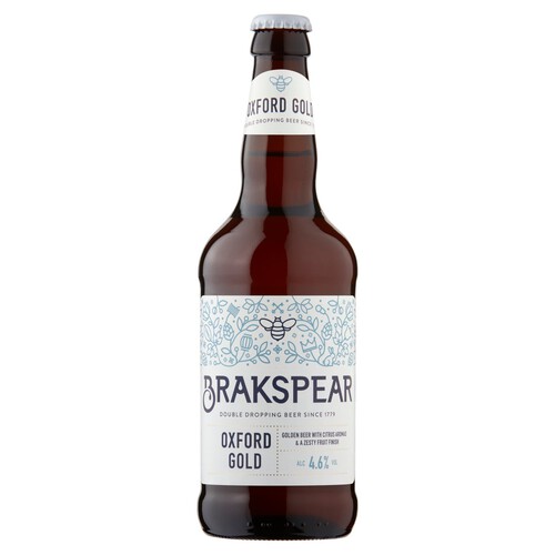 Brakspear Oxford Gold Beer Bottle