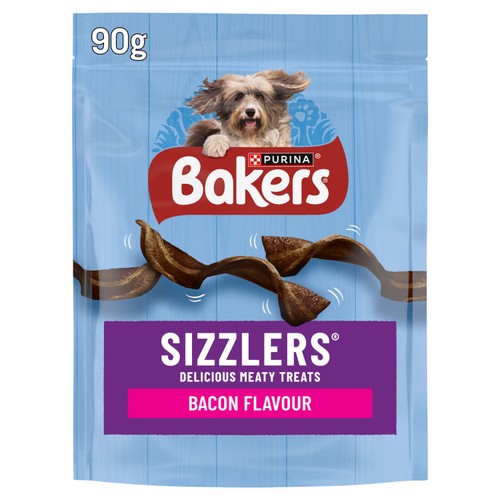 Bakers Sizzlers Dog Treat Bacon
