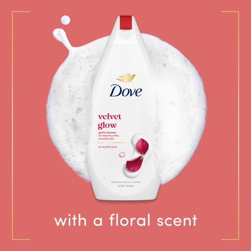 Dove Body Wash Velvet Glow 450ml