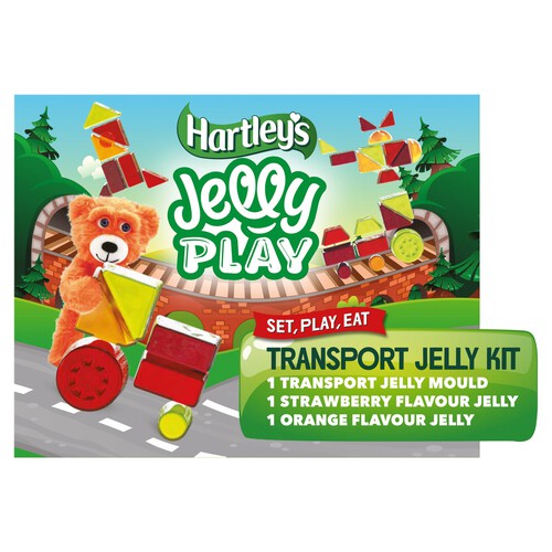 Hartley's Jelly Play Transport Kit Strawberry & Orange