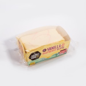 Harry Gow Vanilla & Raspberry Slice