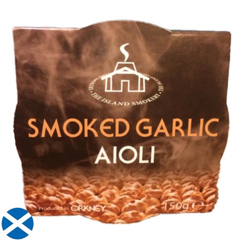 The Island Smokery Scottish Smoked Garlic Aioli 150g