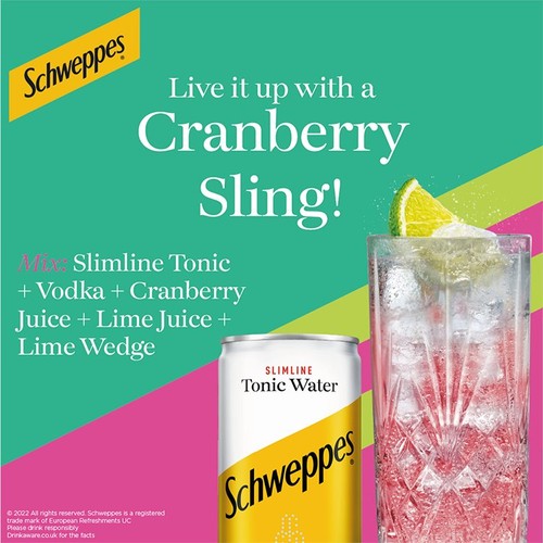 Schweppes Slimline Tonic Water 
