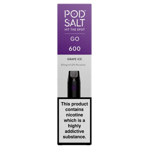 Pod Salt Go 600 Grape Ice 20mg