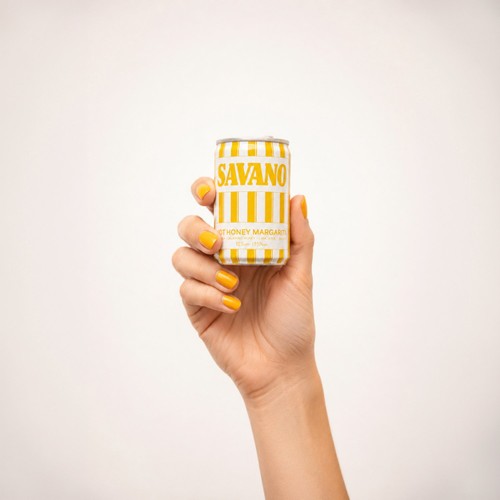 Savano Hot Honey Margarita 125Ml Can 15%Abv