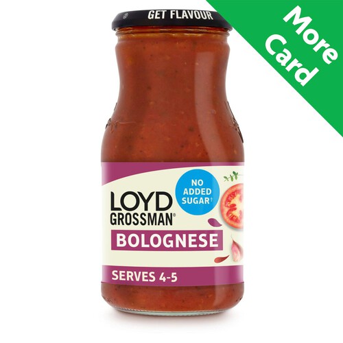 Loyd Grossman Bolognese No Added Sugar