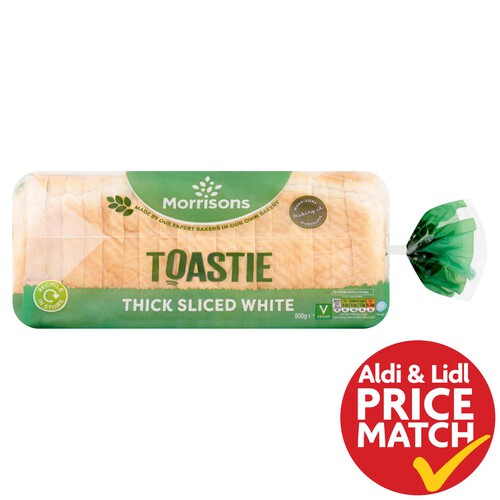 Morrisons Toastie White Bread