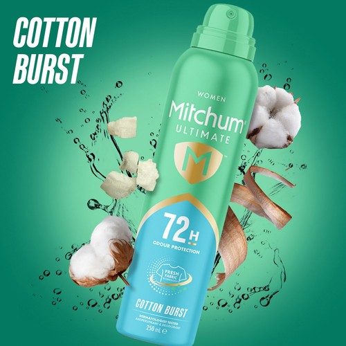 Mitchum Ultimate 72h Cotton Burst Anti Perspirant & Deodorant