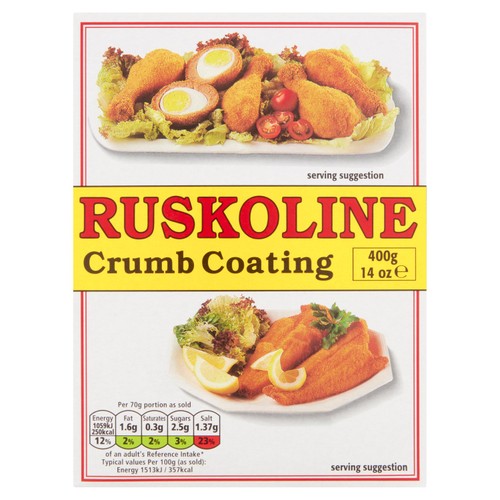 Ruskoline crumb dressing