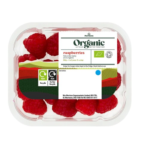 Morrisons Organic Raspberries