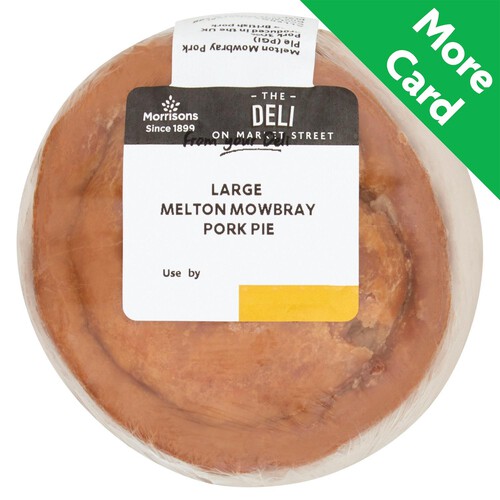 Market Street Deli Large Melton Mowbray Pork Pie