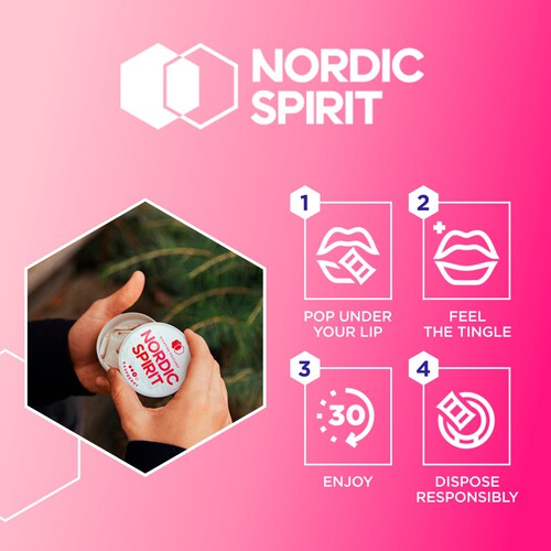 Nordic Spirit Raspberry Strong