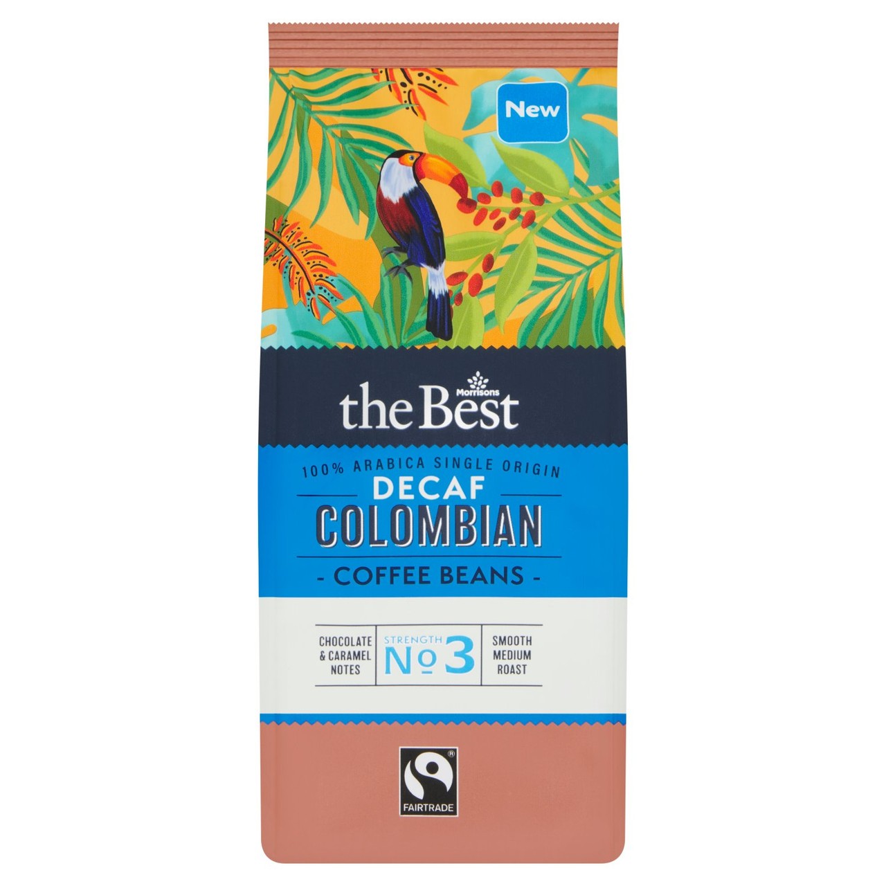 Morrisons The Best Colombian Decaf Coffee Beans 227g