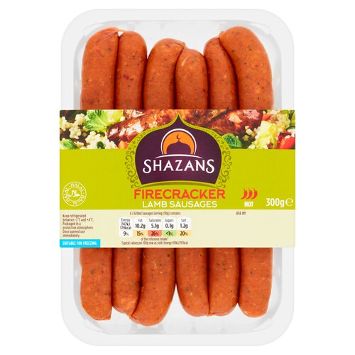 Shazans Firecracker Lamb Sausage