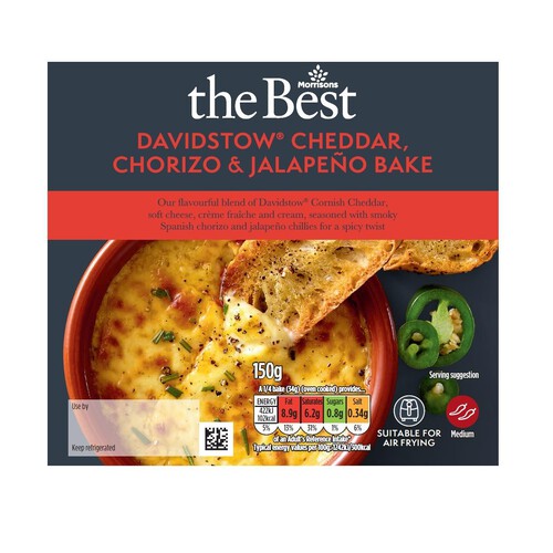 Morrisons The Best Davidstow Chorizo & Jalapeno Cheese Bake 