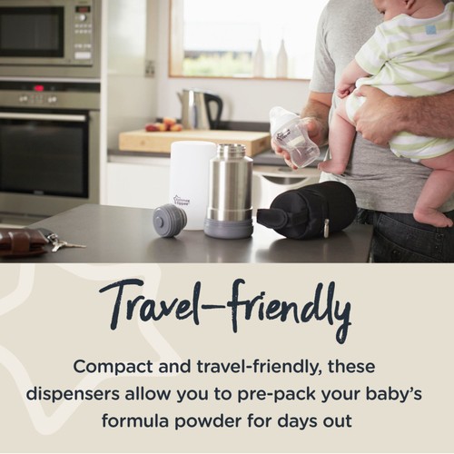  Tommee Tippee Closer To Nature 6 Milk Powder Dispensers 