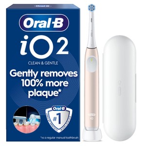 Oral-B iO2 Calm Pink Electric Toothbrush + Travel Case