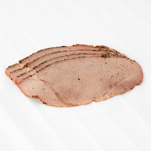 Morrisons British Roast Peppered Beef 