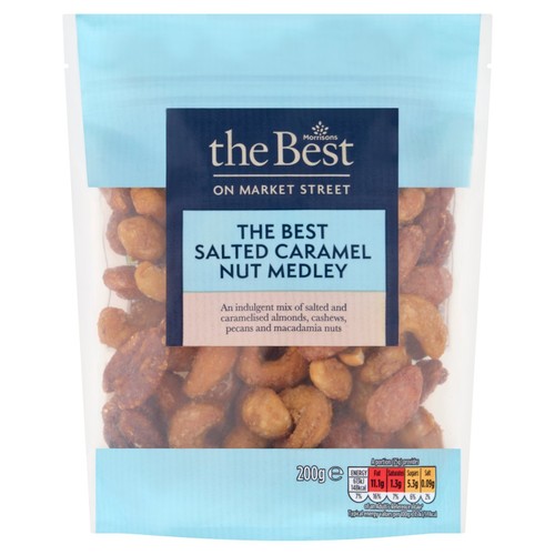 Morrisons The Best Salted Caramel Nut Medley