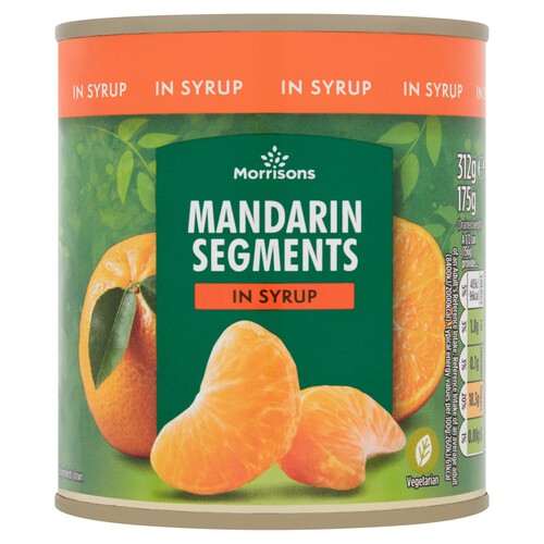 Morrisons Mandarins In Syrup (312g)