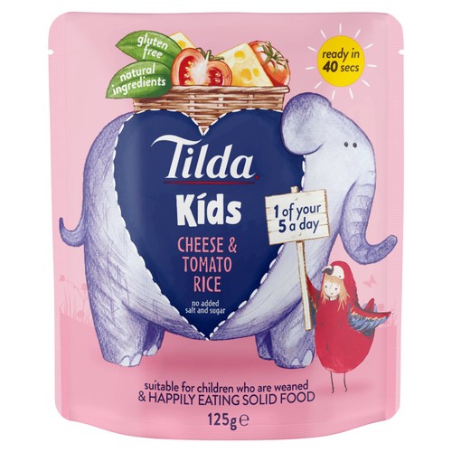 Tilda Kids Cheese and Tomato Rice