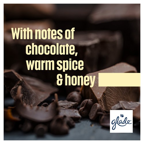 Glade Aerosol Air Freshener Festive Honey and Chocolate 300ml