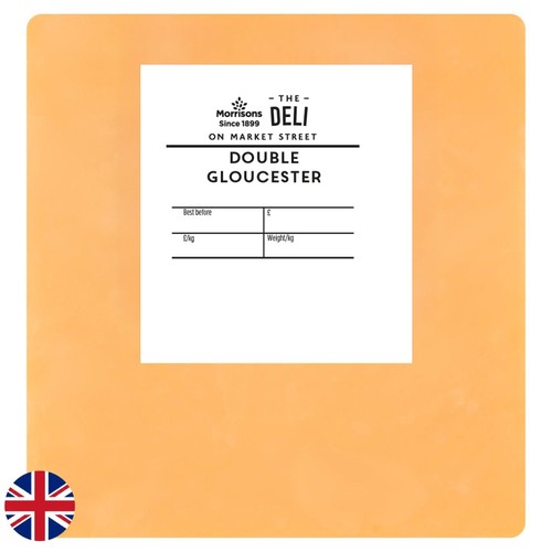 Morrisons British Deli Double Gloucester 