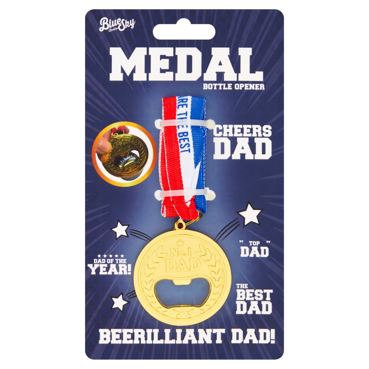 Father's Day Medal Bottle Opener Morrisons Online Groceries & Offers