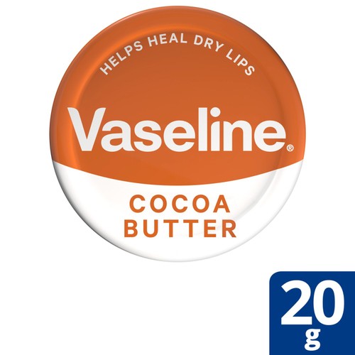 Vaseline Lip Therapy Cocoa Butter Tin 20g
