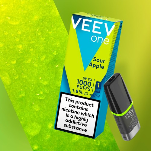 VEEV One Sour Apple Vape Pod