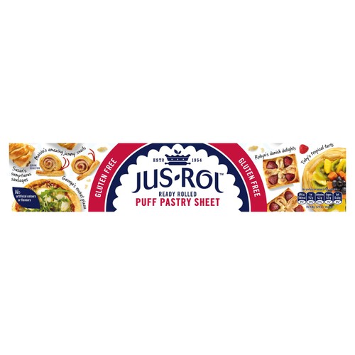 Jus-Rol Gluten Free Puff Pastry Ready Rolled Sheet