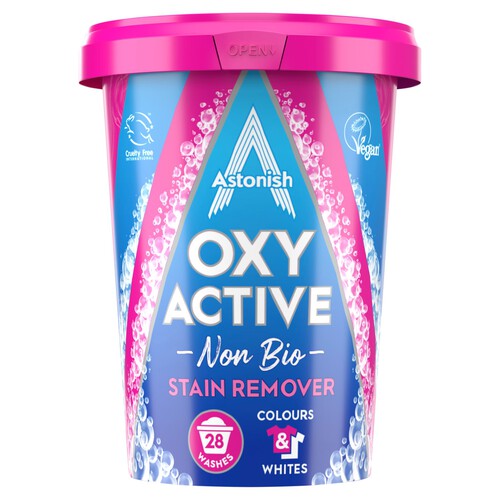 Astonish Oxy Active Non Bio Stain Remover 