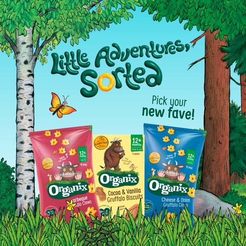 Organix Barbecue Gruffalo Claws 12 Months +