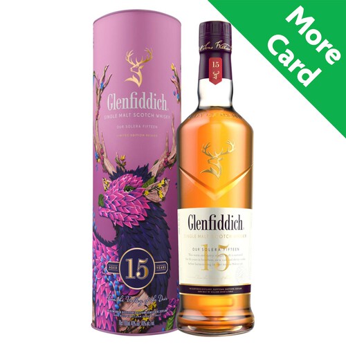 Glenfiddich 15 Year Old Single Malt Scotch Whisky 