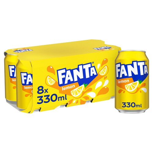 Fanta Lemon Cans