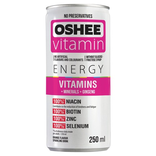 Oshee vitamins minerals energy drink